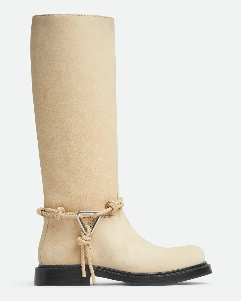 Bottega Veneta James Stiefel - Beige - Damen 100% Kalbsleder Beige