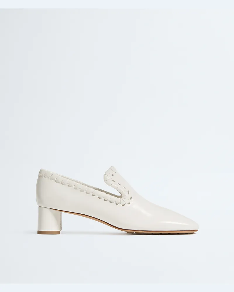 Bottega Veneta Sabato Pumps - Weiss - Damen 100 % Kalbsleder Weiss