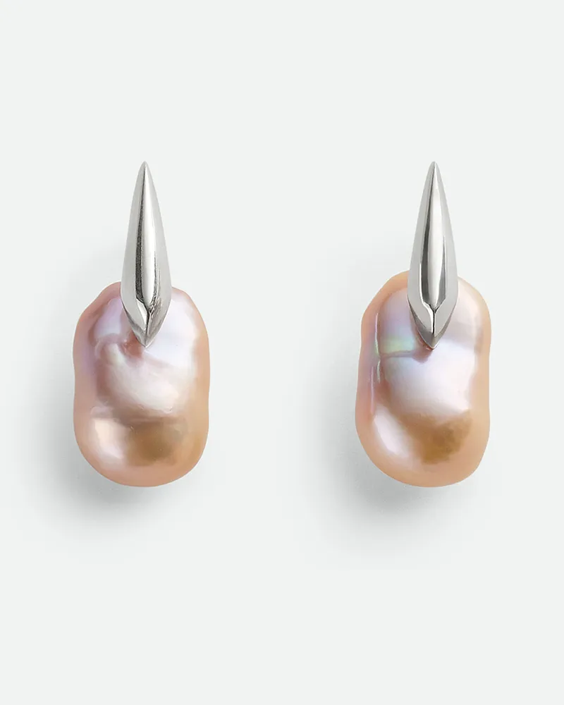 Bottega Veneta Kleine Pearl Ohrringe - Gelb - Damen Gelb