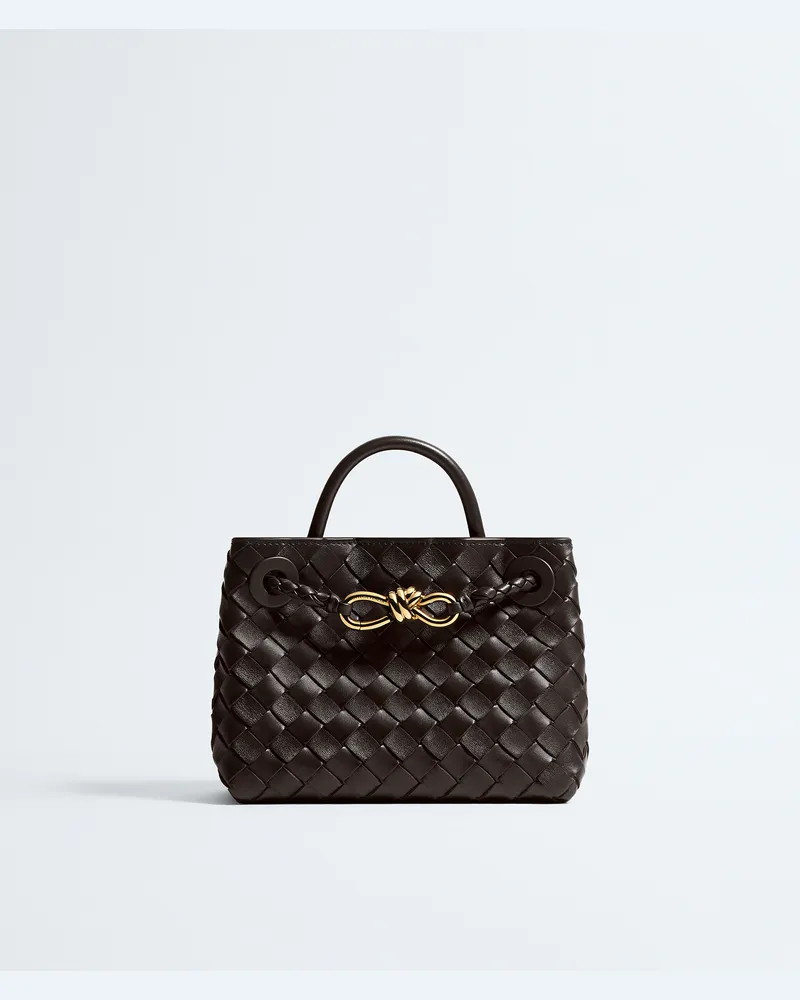 Bottega Veneta Mini Andiamo - Braun - Damen - 100 % Lammleder Braun