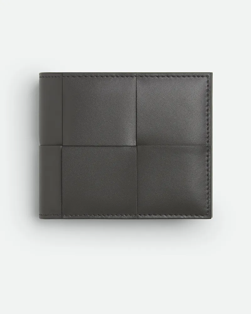Bottega Veneta Kleines Cassette Portemonnaie Bifold Portemonnaie Mit mlafendem Zip Lapilli