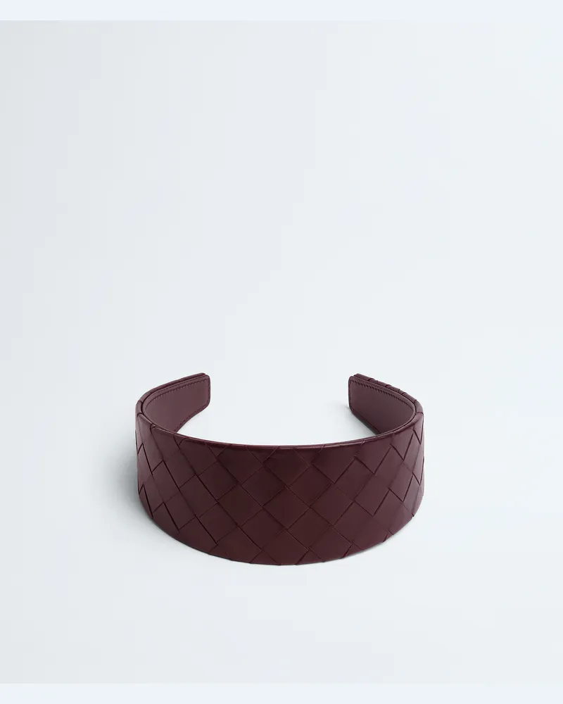Bottega Veneta Intrecciato Stirnband-Bordeaux - Damen Bordeaux