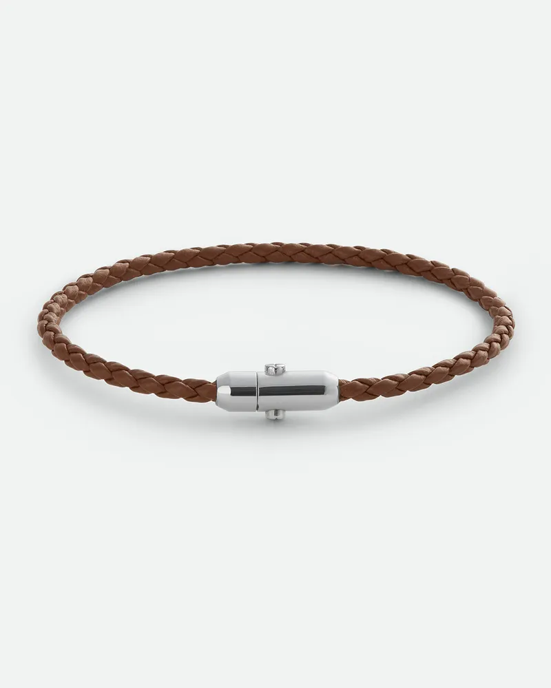 Bottega Veneta Lederarmband Dark