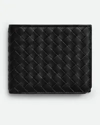 Bottega Veneta Intrecciato Piccolo Bifold Portemonnaie Black