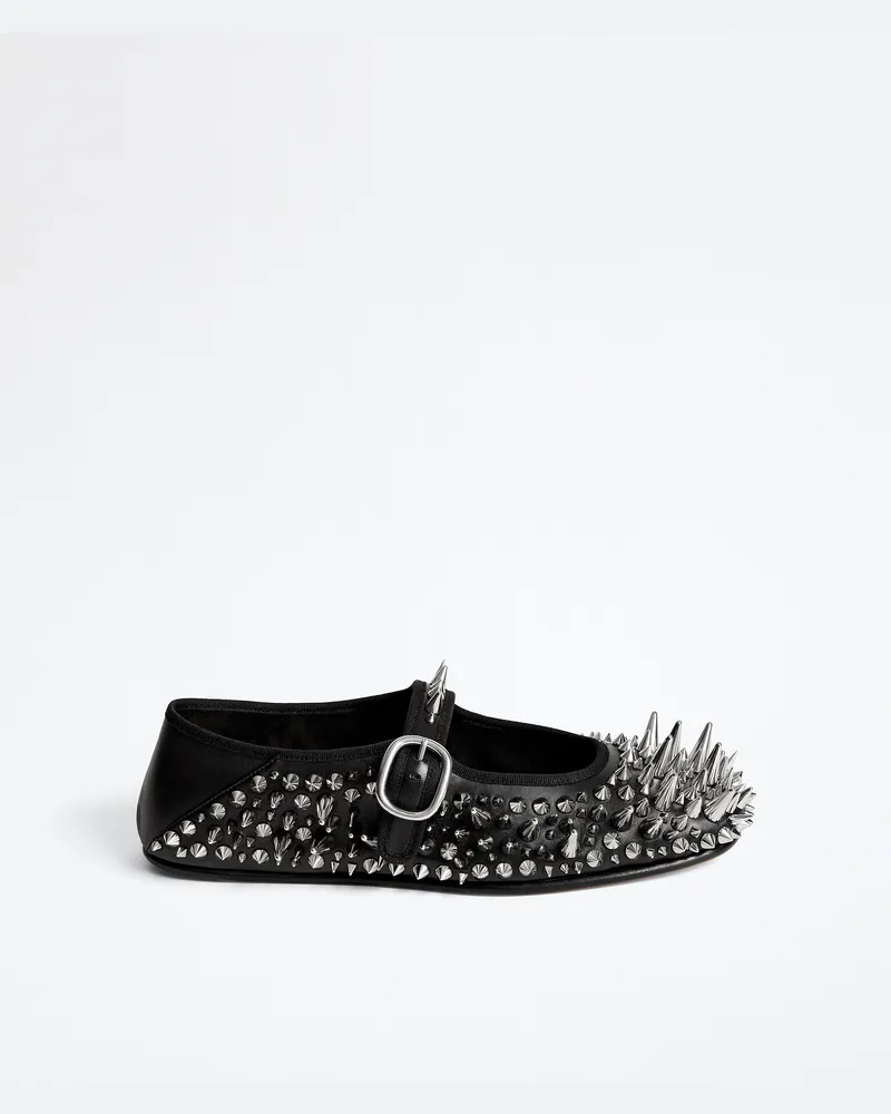 Bottega Veneta Veneziana Mary-Jane Ballerinas-Schwarz - Damen Schwarz
