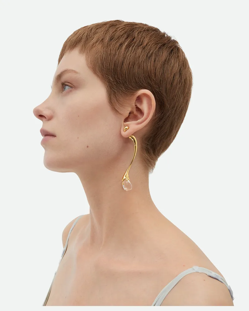 Bottega Veneta Drop Ohrringe Rock