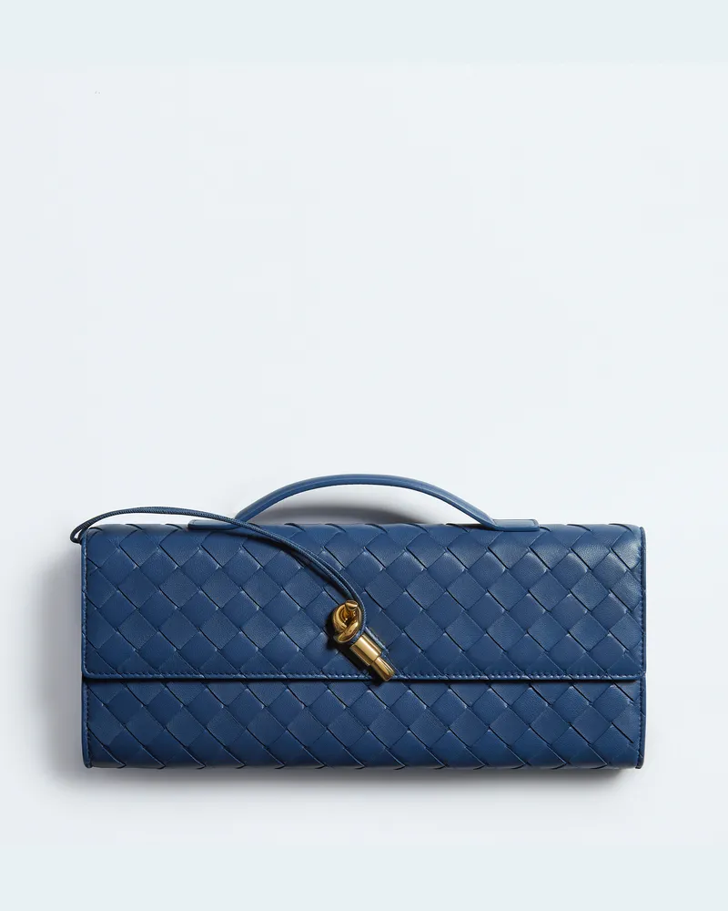 Bottega Veneta Andiamo Clutch - Blau - Damen Blau