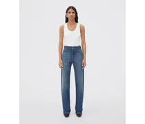 Gerade Geschnittene Jeans Aus Originaldenim Mit Mittelstarker Waschung
