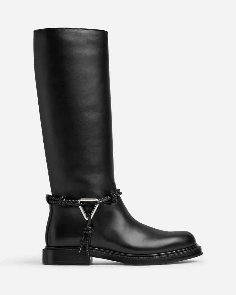 Bottega Veneta James Stiefel Black