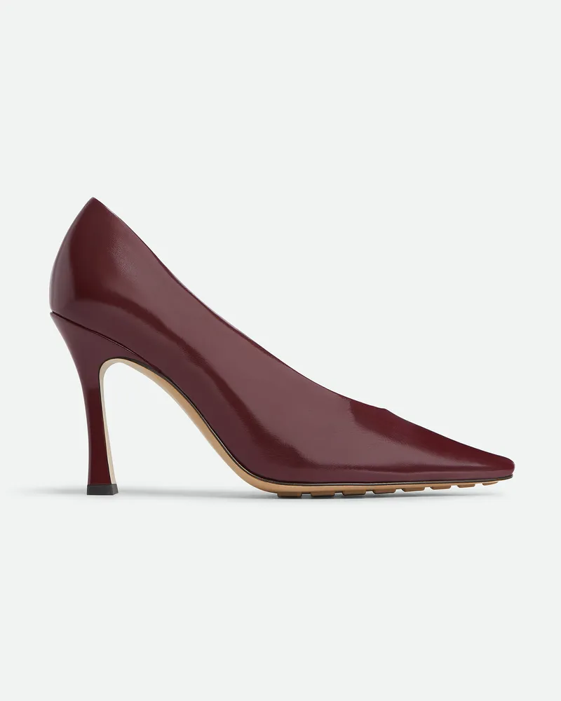 Bottega Veneta Sofia Pumps - Bordeaux - Damen 100 % Kalbsleder Bordeaux