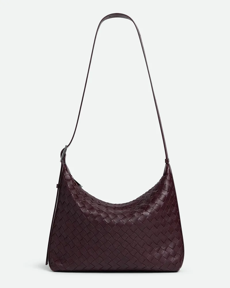 Bottega Veneta Kleine Traveler Bag Dark