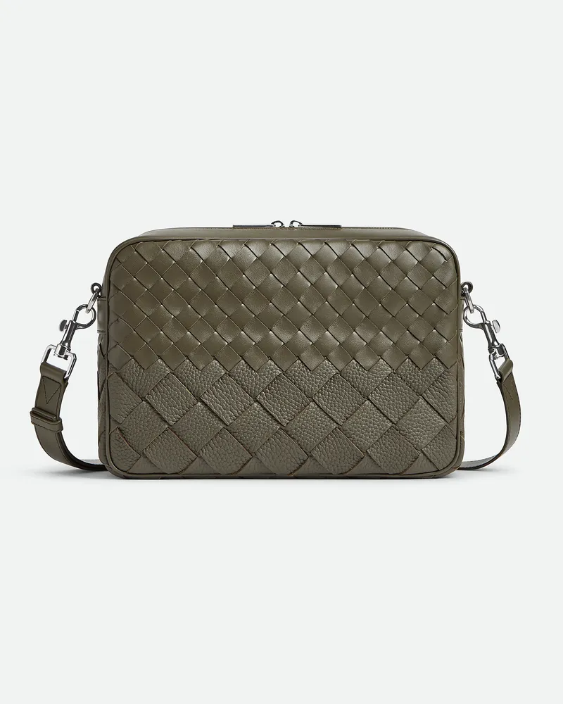 Bottega Veneta Intrecciato Camera Bag - Grün - Herren - 100 % Kalbsleder Grün