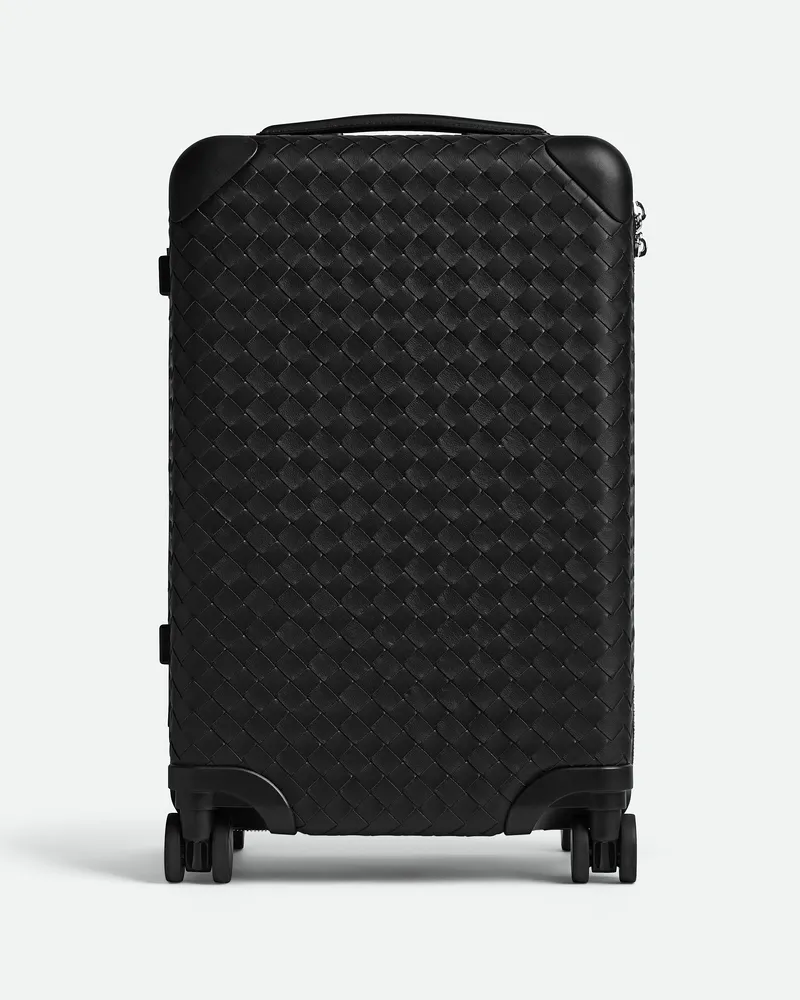 Bottega Veneta Odyssey Intrecciato Handgepäck-koffer Black