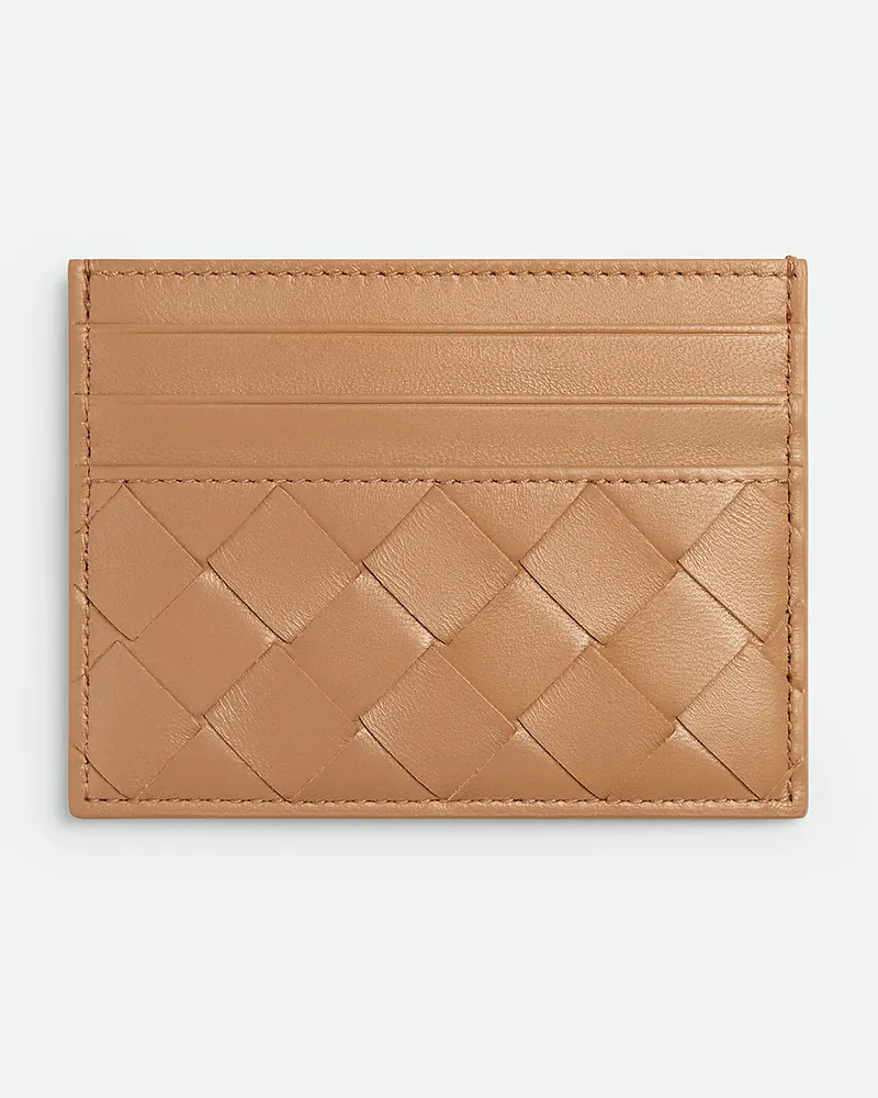 Bottega Veneta Intrecciato Kartenetui-Braun - Damen Braun