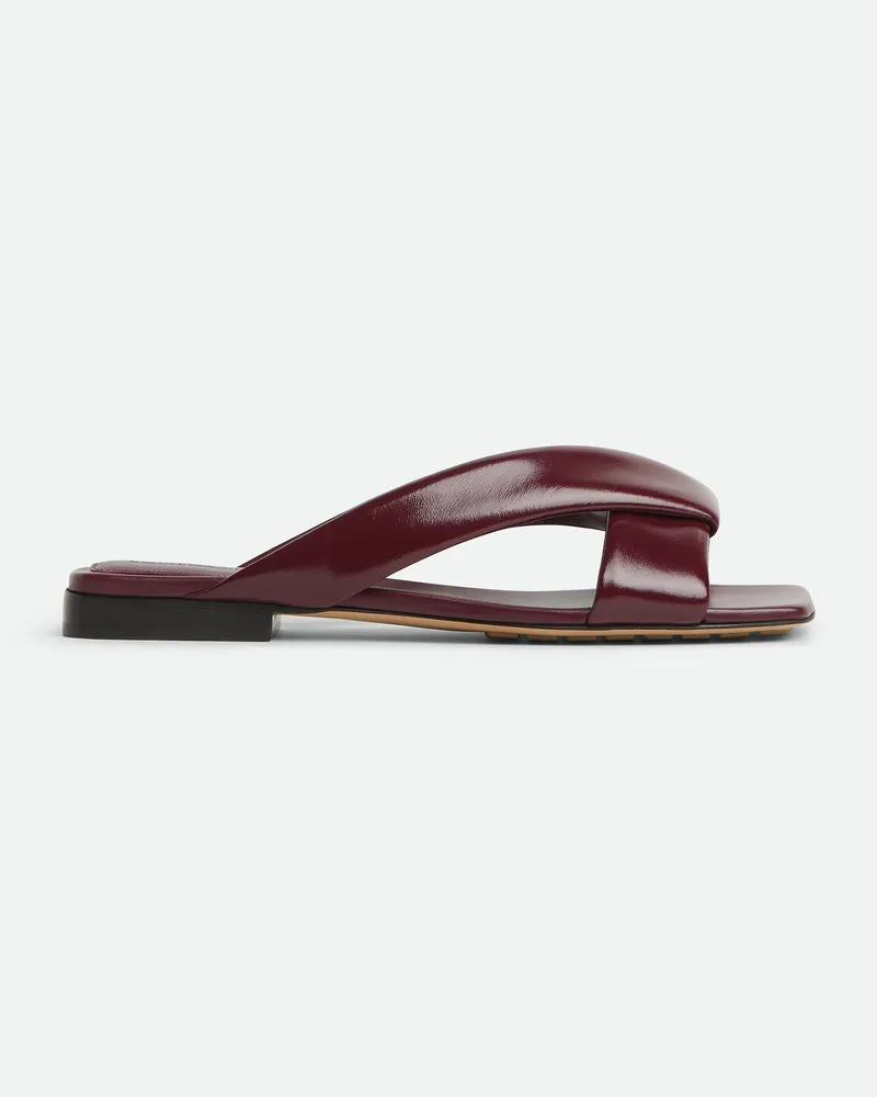Bottega Veneta Flache Riva Mules Barolo
