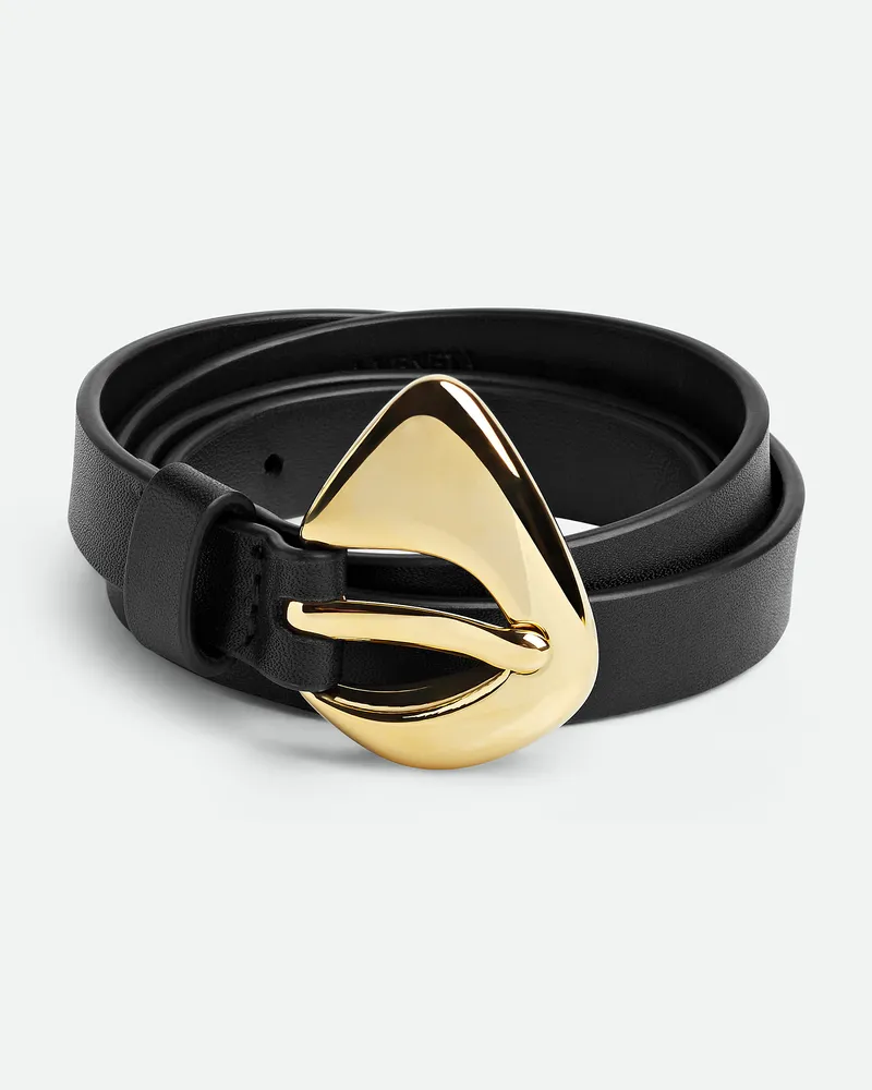 Bottega Veneta Fin Gürtel Black