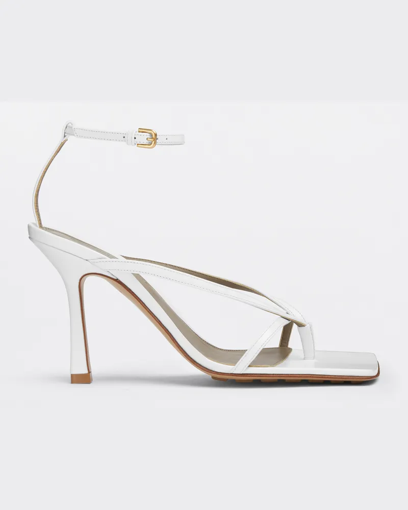 Bottega Veneta Stretch Sandale Mit Riemen Optic