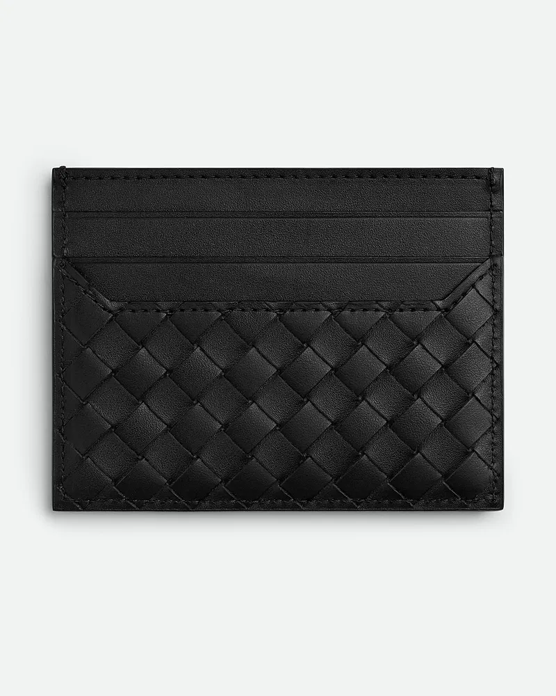 Bottega Veneta Intrecciato Piccolo Kartenetui - Schwarz - Herren Schwarz