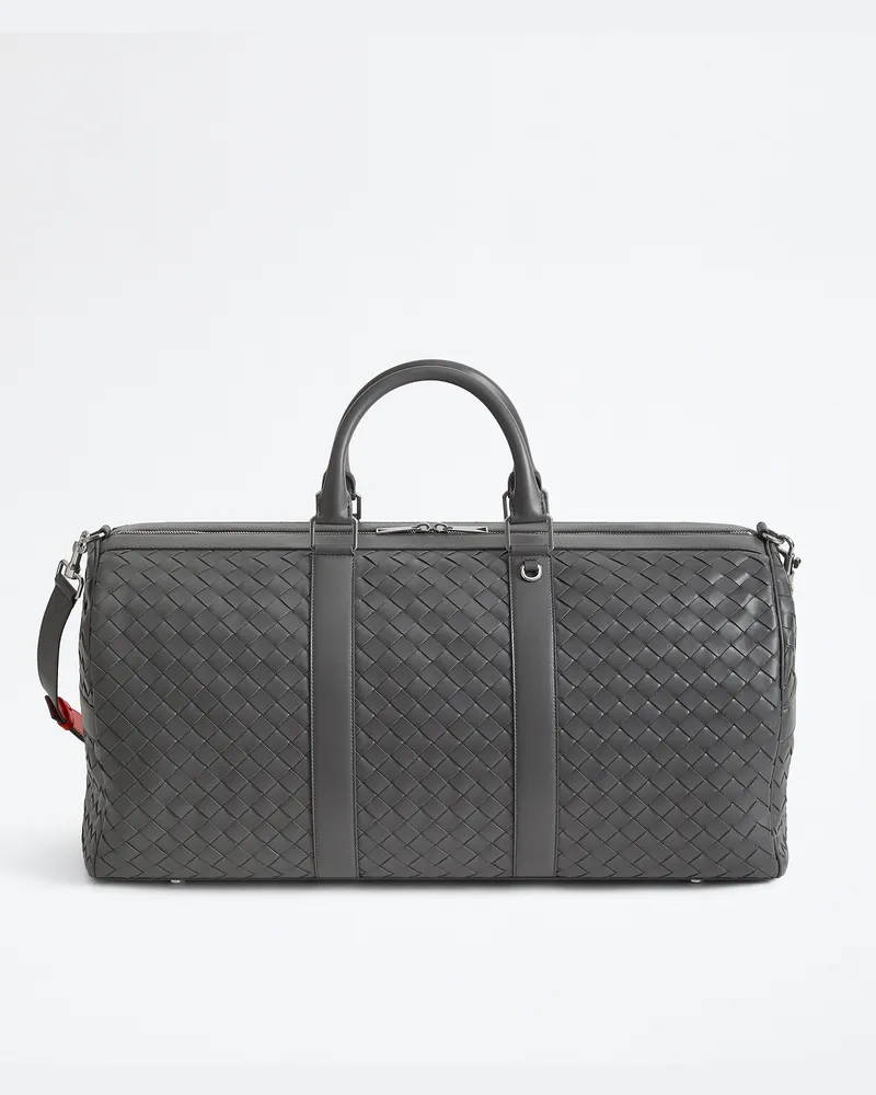 Bottega Veneta Intrecciato Reisetasche-Grau - Herren Grau