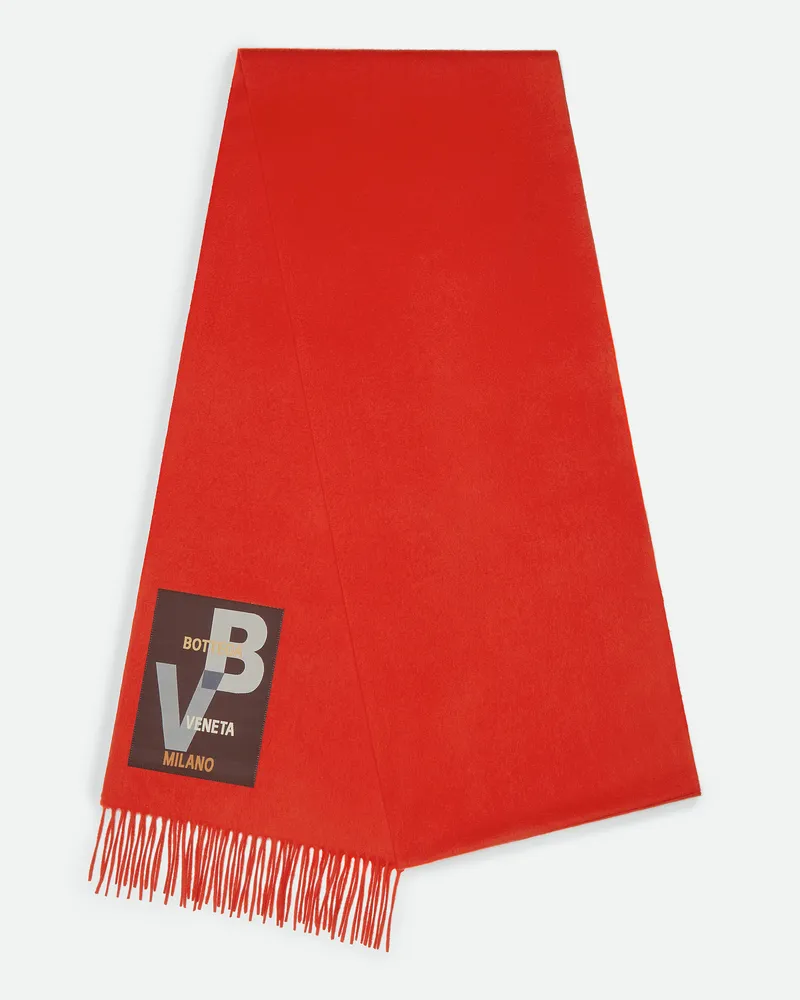 Bottega Veneta Großer Kaschmirschal Lava