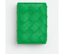 Tiny Intrecciato Tri-fold Portemonnaie Mit Zip