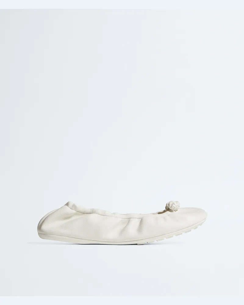 Bottega Veneta Fantasmina Ballerinas-Weiss - Damen Weiss