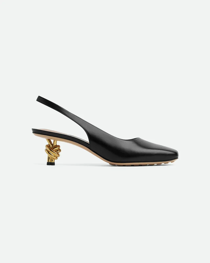Bottega Veneta Knot Pumps - Schwarz - Damen 100% Kalbsleder Schwarz