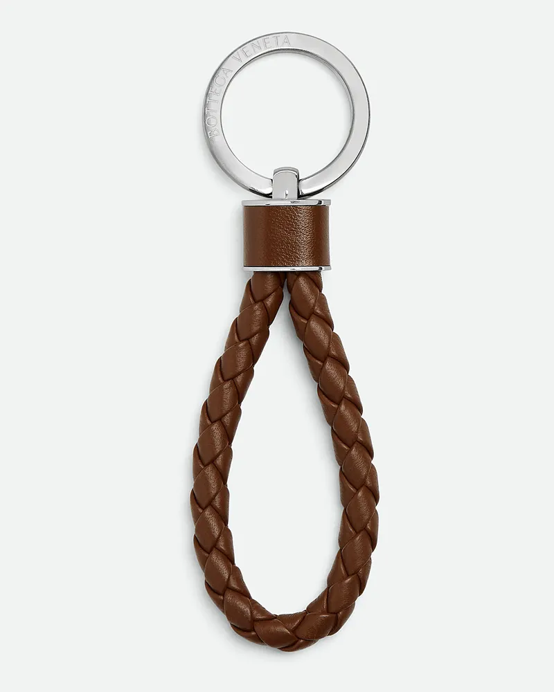 Bottega Veneta Intreccio Schlüsselanhänger - Braun - Herren Braun