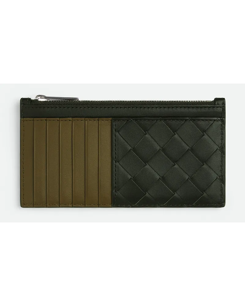 Bottega Veneta Langes Intrecciato Karteneti Mit Zip Dark