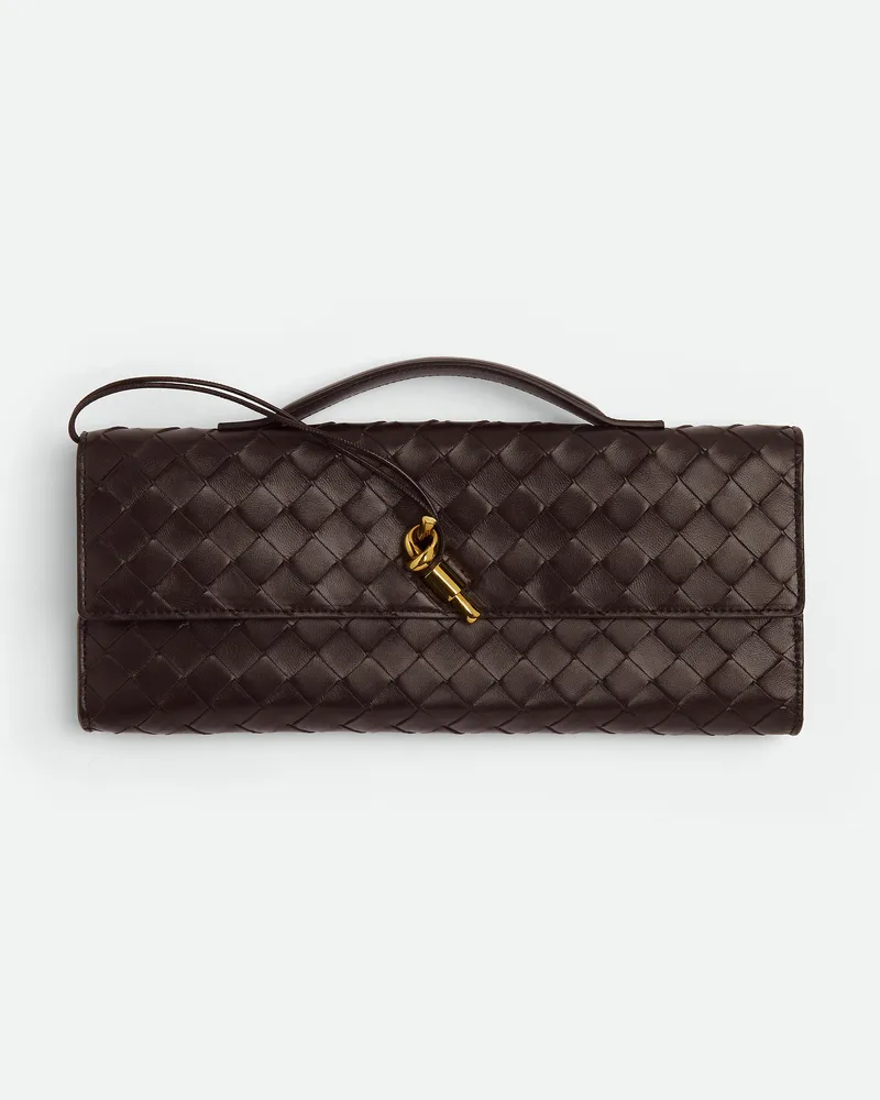 Bottega Veneta Andiamo Clutch - Braun - Damen Braun