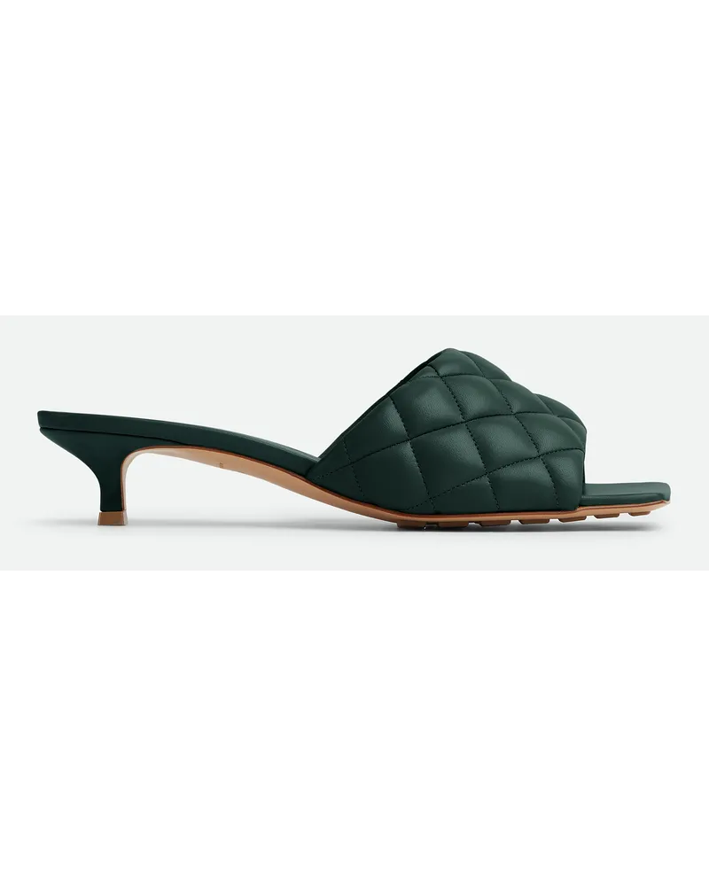 Bottega Veneta Padded Mules Pine