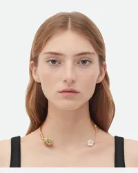 Bottega Veneta Flower Collier Avocado