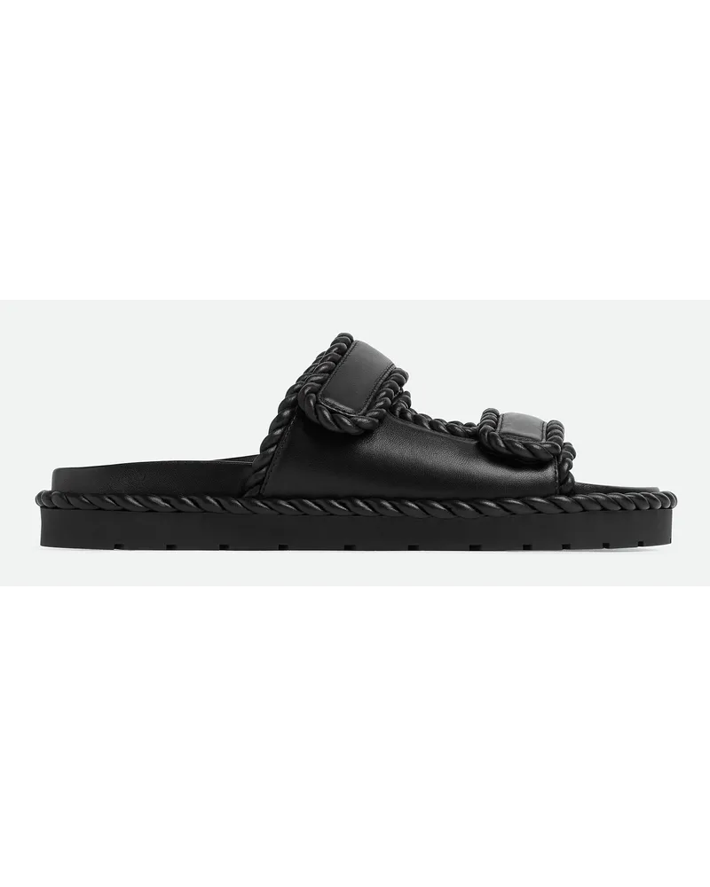 Bottega Veneta Flache Jack Mules Black