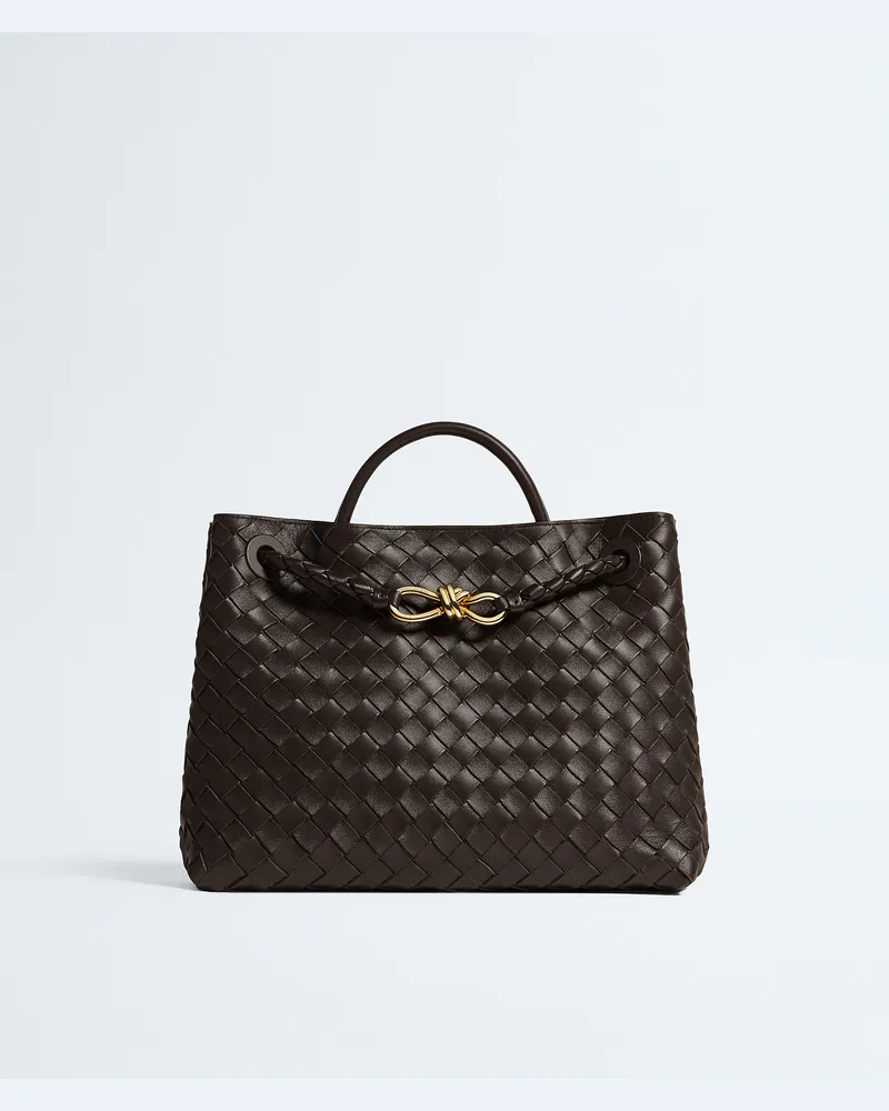 Bottega Veneta Andiamo - Braun - Damen - 100 % Lammleder Braun