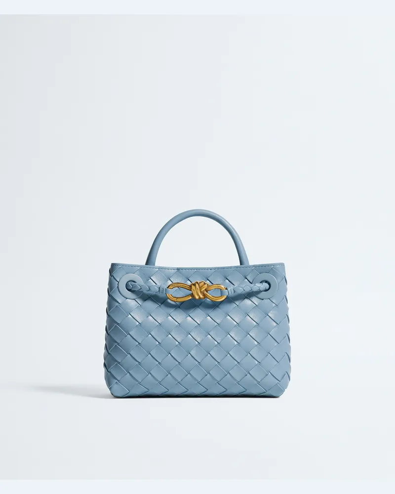 Bottega Veneta Mini Andiamo - Blau - Damen - 100 % Lammleder Blau