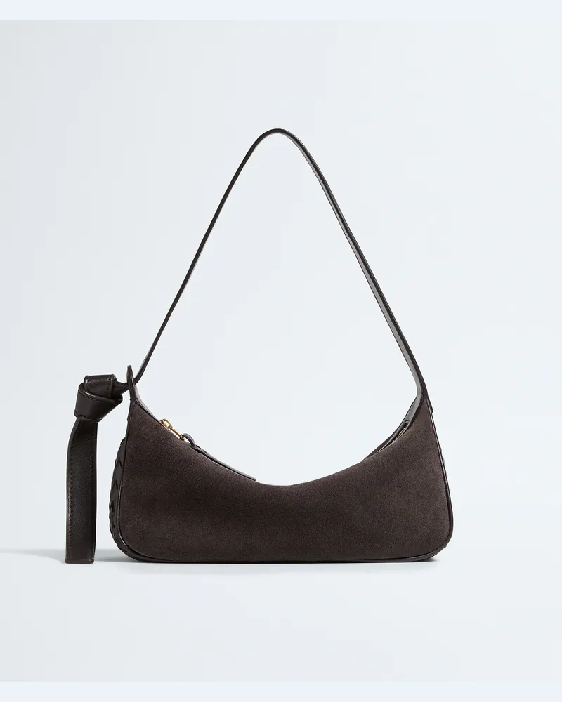 Bottega Veneta Nodo Umhängetasche-Braun - Damen Braun