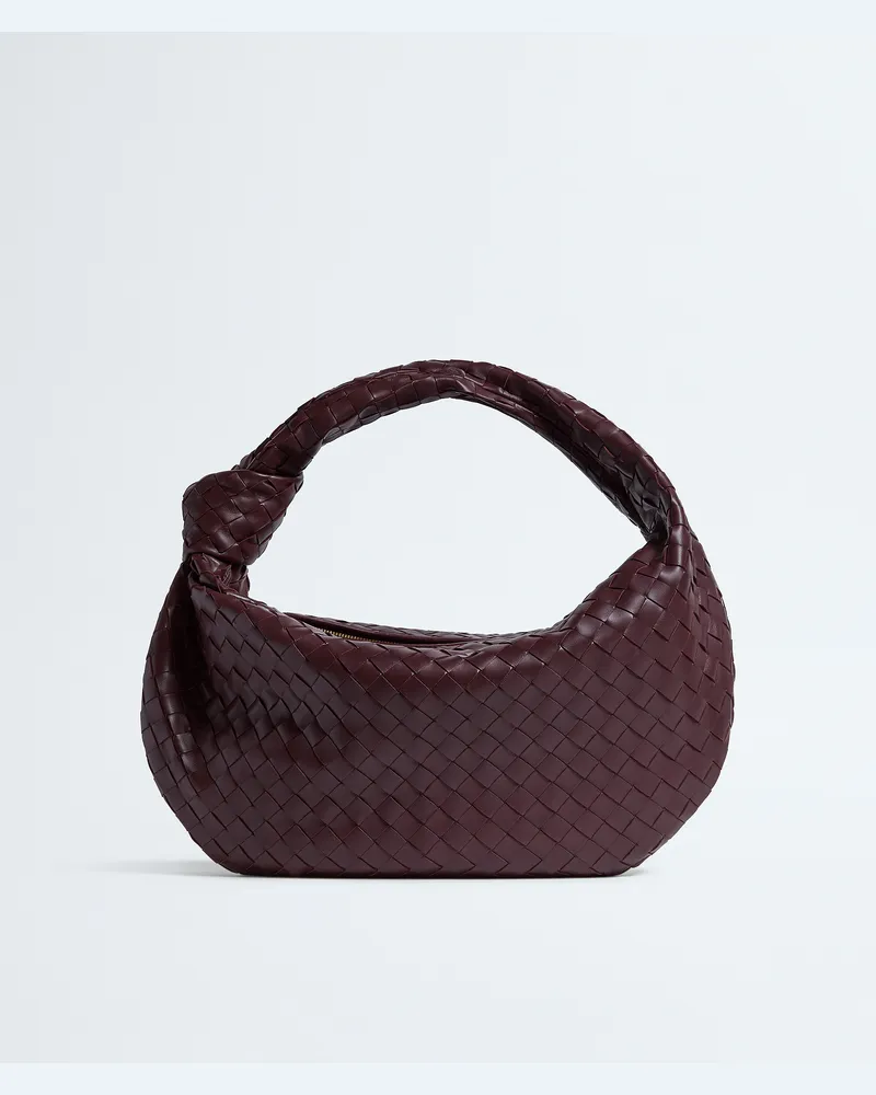 Bottega Veneta Jodie - Bordeaux - Damen - 100 % Lammleder Bordeaux