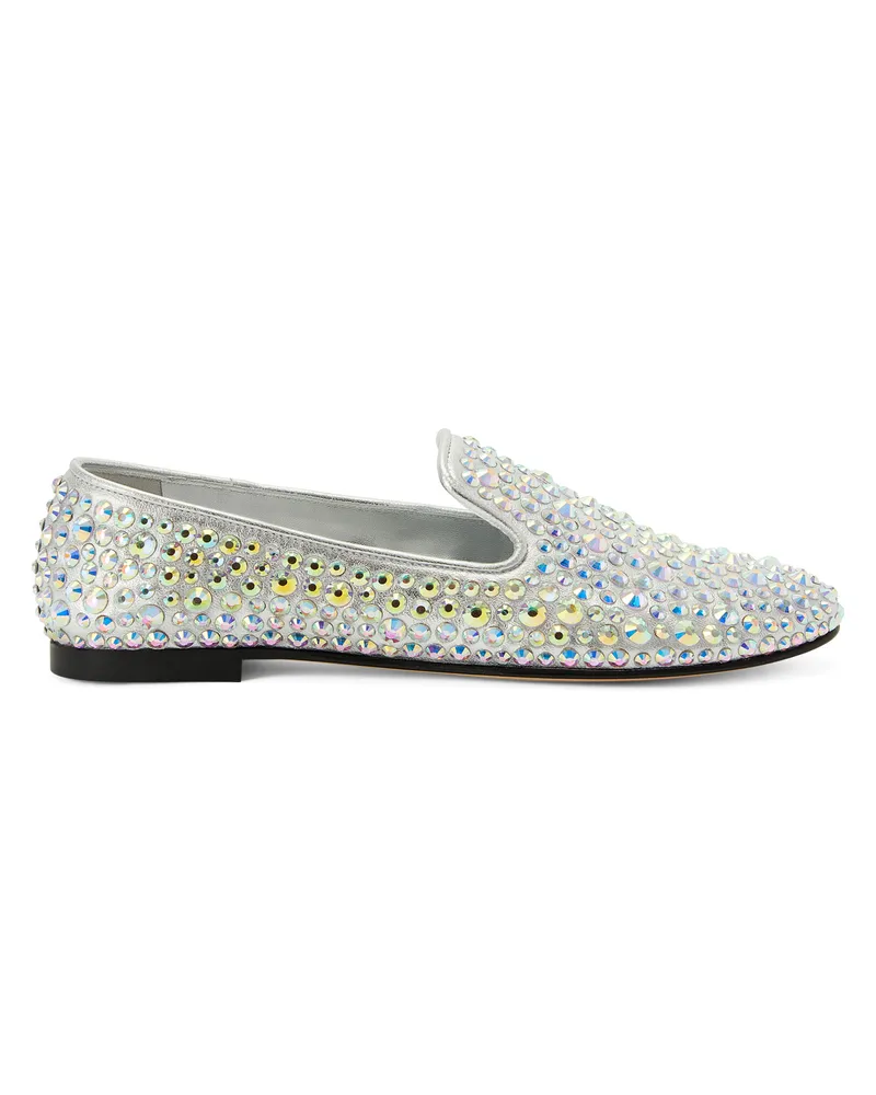 Giuseppe Zanotti EVANGELINE Loafers Silver