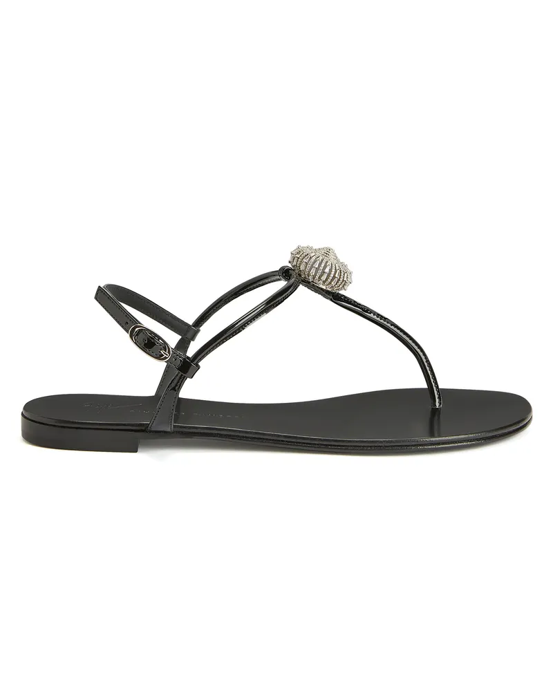 Giuseppe Zanotti EMMYLOU Flats Black