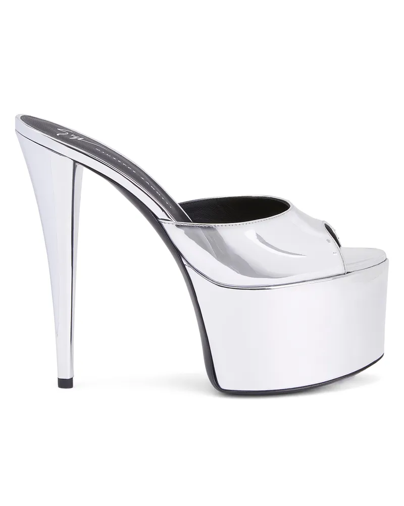 Giuseppe Zanotti GZ AIDA Sandals Silver