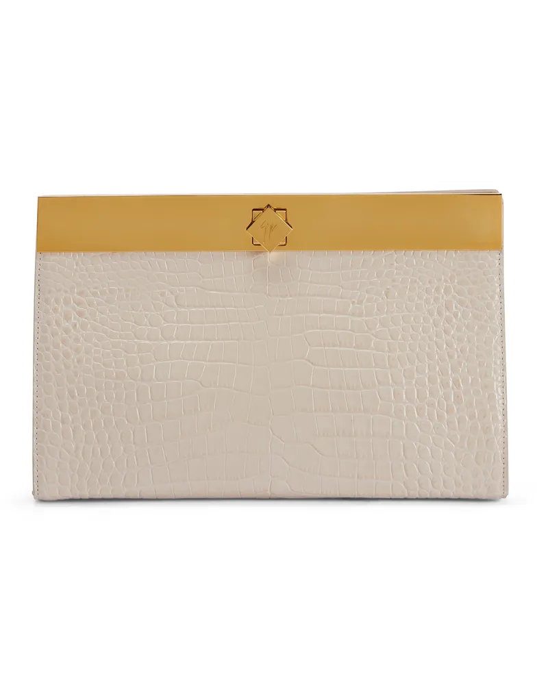 Giuseppe Zanotti TANAYA Clutches Beige