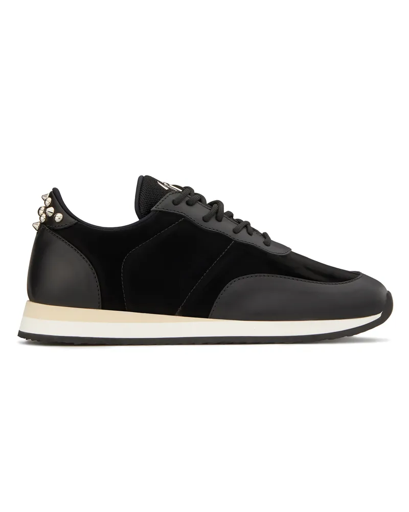 Giuseppe Zanotti JIMI RUNNING STUDS Low-top sneakers Black