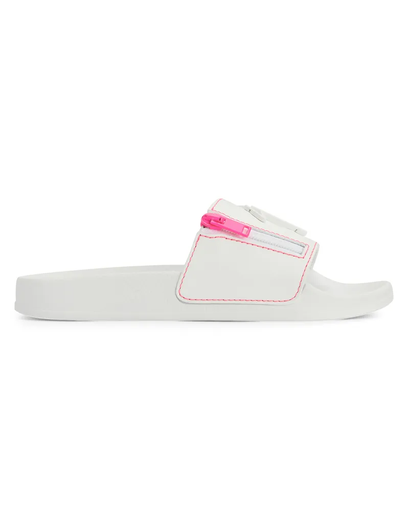 Giuseppe Zanotti BRETT ZIP Flats White