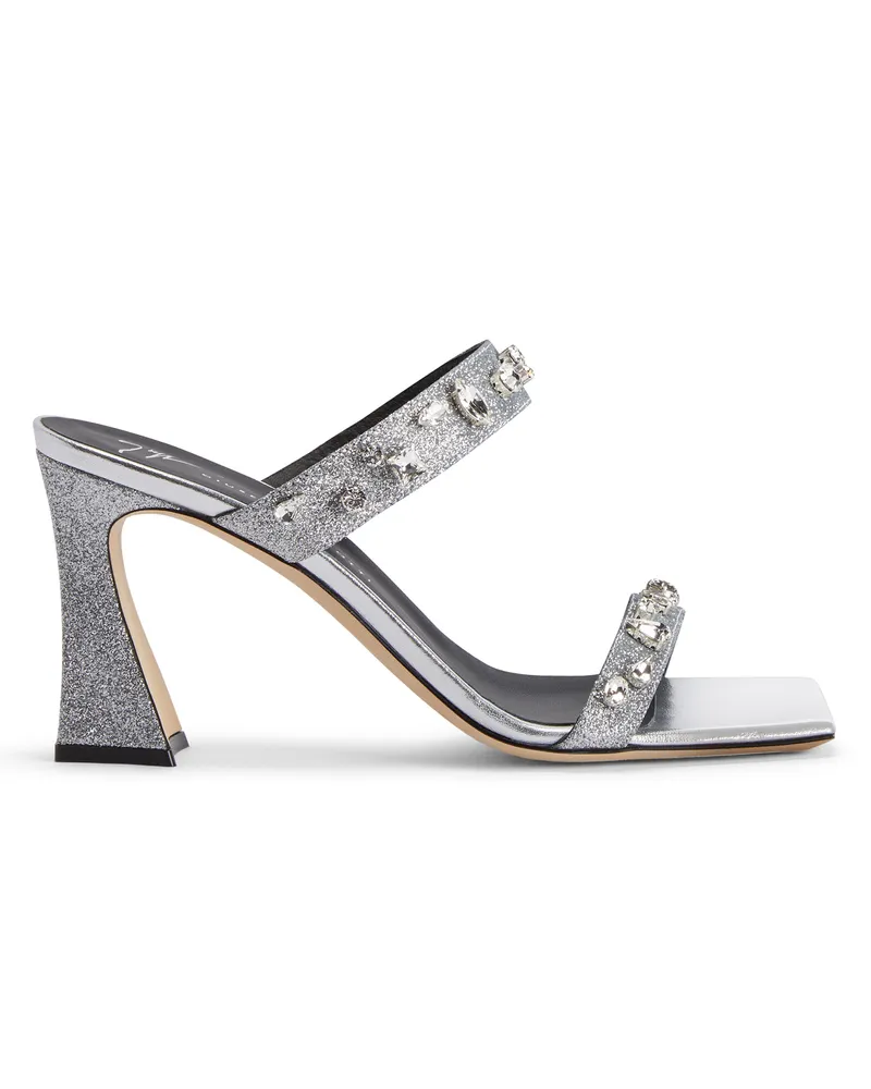 Giuseppe Zanotti FLAMINIA JEWEL Sandals Silver