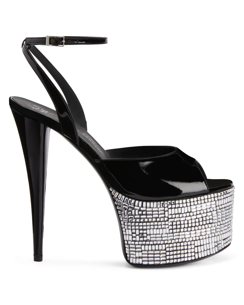 Giuseppe Zanotti GZ AIDA Sandals Black