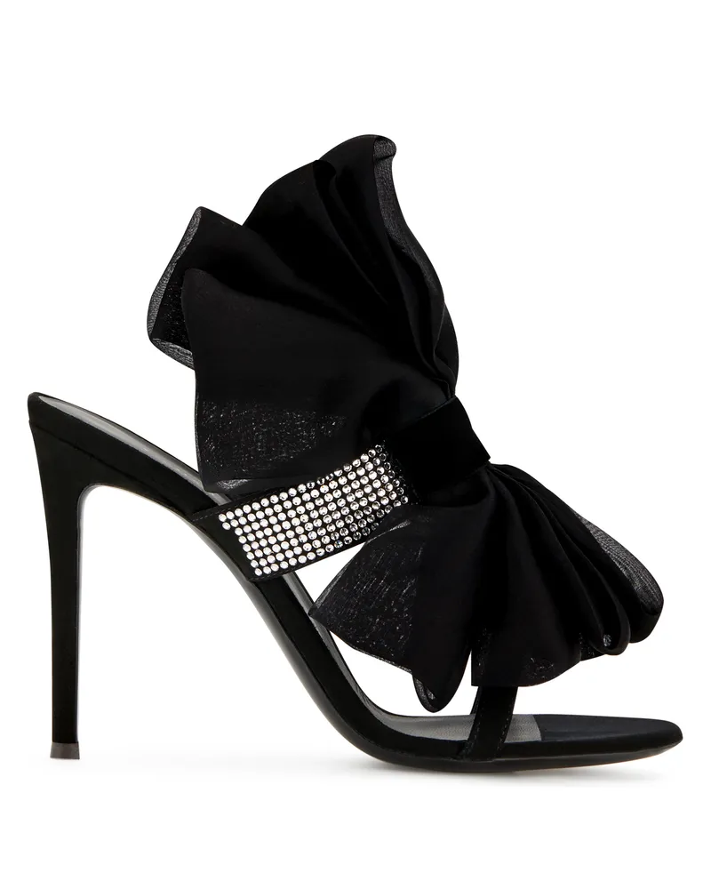 Giuseppe Zanotti AMABEL BOW Sandals Black