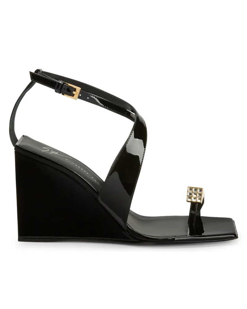 Giuseppe Zanotti NIHAO RING Sandals Black