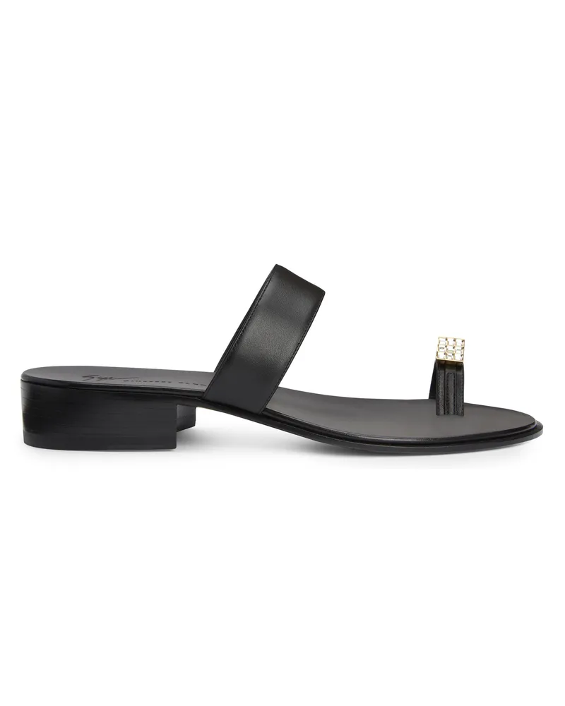 Giuseppe Zanotti DYNAMO BARDACK Sandals Black