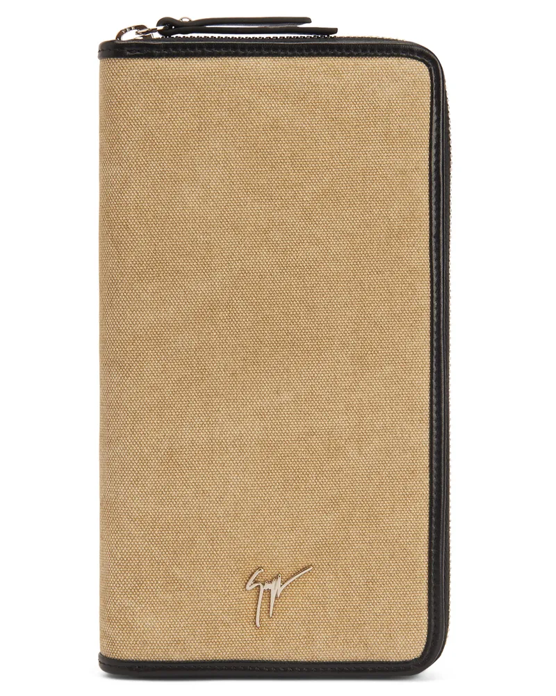 Giuseppe Zanotti TOM Geldbeutel Beige
