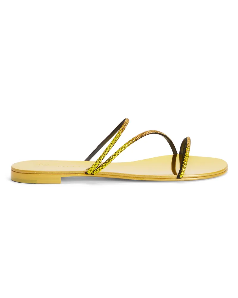 Giuseppe Zanotti JULIANNE FLAT Flats Yellow